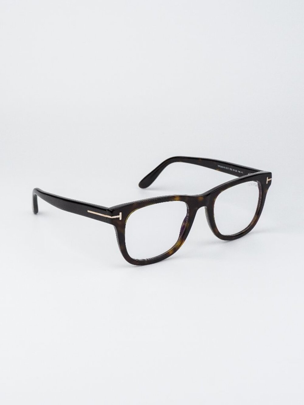 Tom Ford Women Eyeglasses Havana Square FT5820-B 052 NEW AUTHENTIC